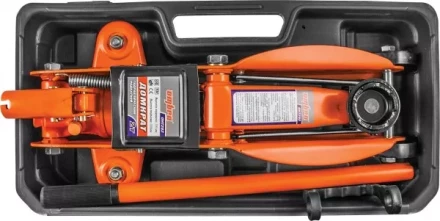 Домкрат подкатной 2т подъем 135-330 мм OHT202C Ombra в кейсе купить в Муравленко