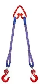 Строп текстильный двухветвевой 2СТ 8 т L=2 м SF7 180 мм Звено РТ-3 купить в Муравленко