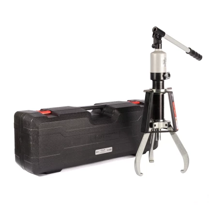 Съемник гидравлический самоцентрирующийся автономный КВТ СГСА-10К со встроенным насосом усилием 10 т (91805) купить в Муравленко