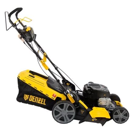 Газонокосилка бензиновая GLD-520SP-BS, 163 см3, Briggs Stratton, ширина 52 см, привод, 60 л Denzel 58807 купить в Муравленко