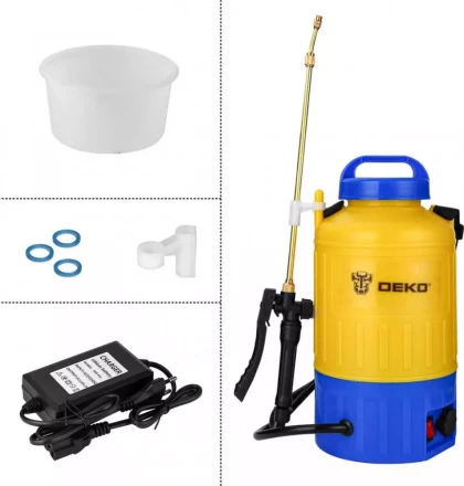 Опрыскиватель садовый аккумуляторный DEKO DKSP09, 5 л, 065-0941 купить в Муравленко