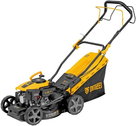 Газонокосилка бензиновая GLD-410SP-K, 150 см3, 41 см, привод, 40 л Denzel купить в Муравленко