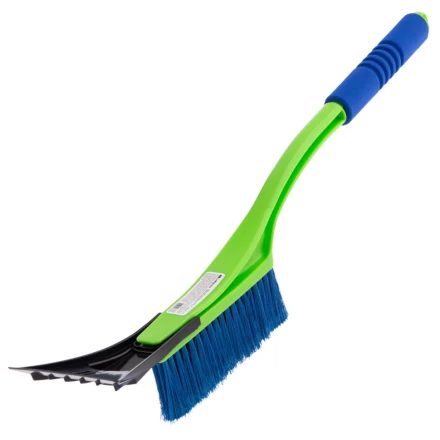 Щетка-сметка для снега со съемным скребком, мягкая рукоятка, 540 мм Сибртех 55317 купить в Муравленко