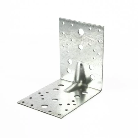 Крепежный уголок усиленный 2,5мм KUU 130x130x100 мм Россия Сибртех 464137 купить в Муравленко