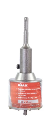 Коронка SDS+ ф70 мм по кирпичу в сборе VMX 511048 купить в Муравленко