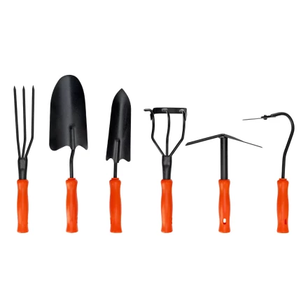 Набор садового инструмента Palisad 629127, пластиковые рукоятки, 6 предметов купить в Муравленко