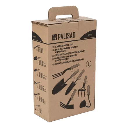 Набор садового инструмента Palisad 629127, пластиковые рукоятки, 6 предметов купить в Муравленко