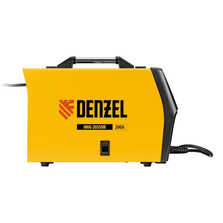 Аппарат инвертор. полуавтомат. cварки Denzel IMIG-205SDR, 200 А, ПВ 60%, катушка 5 кг купить в Муравленко