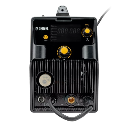 Аппарат инвертор. полуавтомат. cварки Denzel IMIG-205SDR, 200 А, ПВ 60%, катушка 5 кг купить в Муравленко