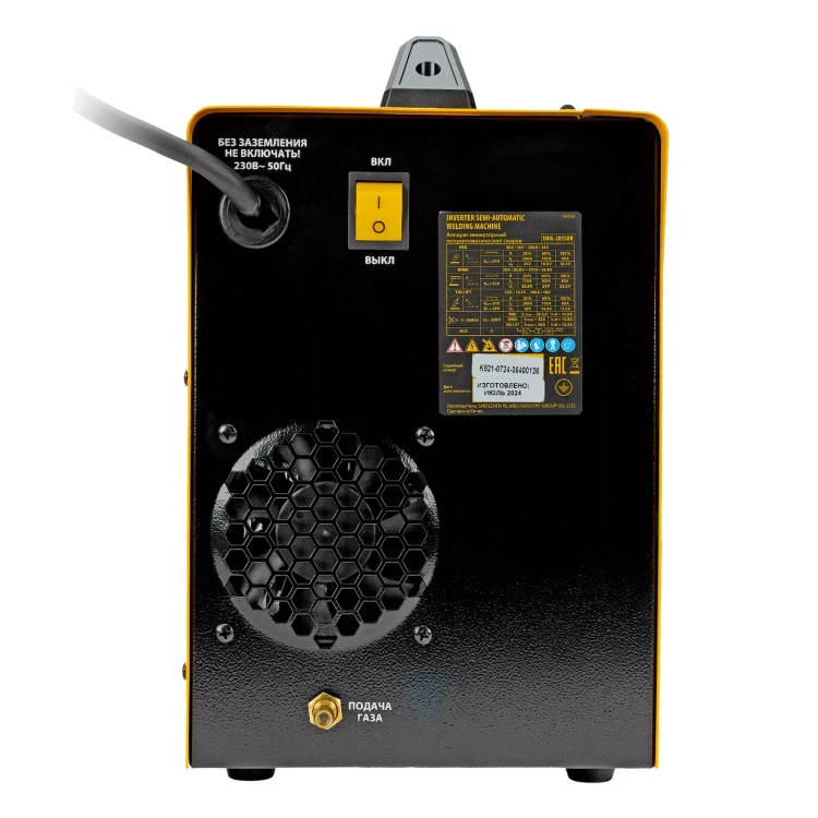 Аппарат инвертор. полуавтомат. cварки Denzel IMIG-205SDR, 200 А, ПВ 60%, катушка 5 кг купить в Муравленко