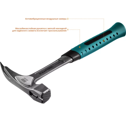 Молоток кровельщика цельнокованый THOR 20181 купить в Муравленко