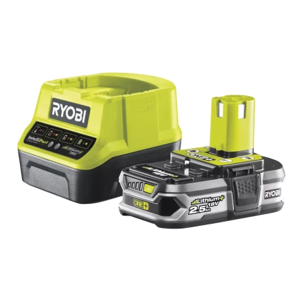Ryobi ONE Li-Ion аккумулятор 2.5Aч  зарядное устройство RC18120, RC18120-125 купить в Муравленко