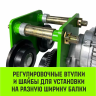 Тележка для мини тали электрической стационарной HITCH РА1200 1200кг 220В с пультом (SZ086223) купить в Муравленко
