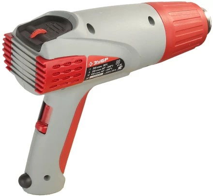 Фен ЗУБР, электр регулировка t, 3 режима работы, керам изолятор, кейс с насад, 2000Вт ЗТФ-2000К купить в Муравленко