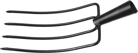 Вилы GRINDA кованые, навозные 4 круглых зубца, без черенка, 180х300мм 39720-4_z01 купить в Муравленко