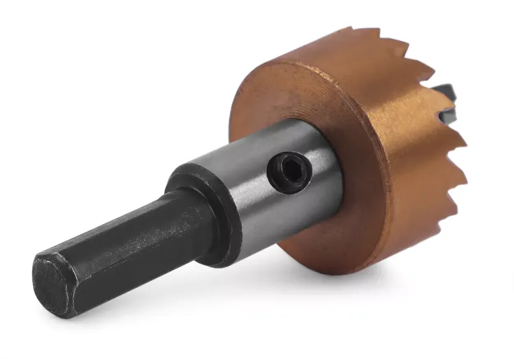 HSS-TiN коронка MESSER  26мм с центр. сверлом и толкающей пружиной для  лист. материала  до 2 мм ц/х купить в Муравленко