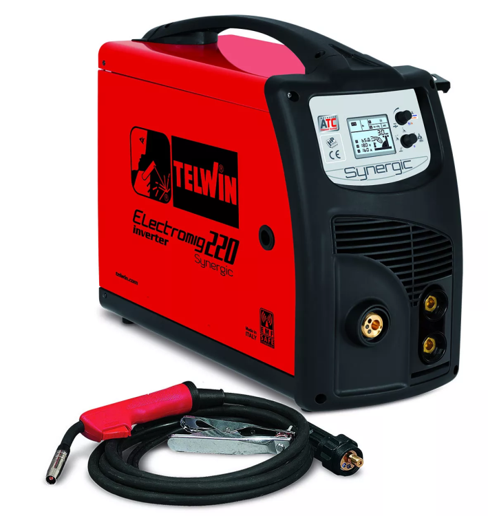Сварочный полуавтомат ELECTROMIG 220 SYNERGIC Telwin купить в Муравленко