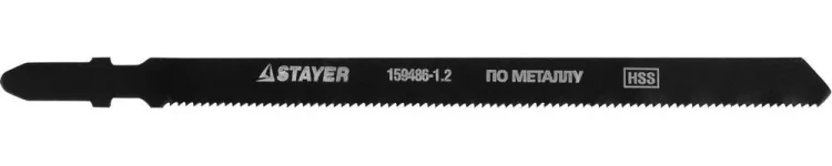 Полотна STAYER "STANDARD", T318A, для эл.лобзиков, HSS, по цв. мeт, фрезер.развед, тонколист сталь, EU, T318A, 110/1,2мм, 2шт 159486-1.2 купить в Муравленко