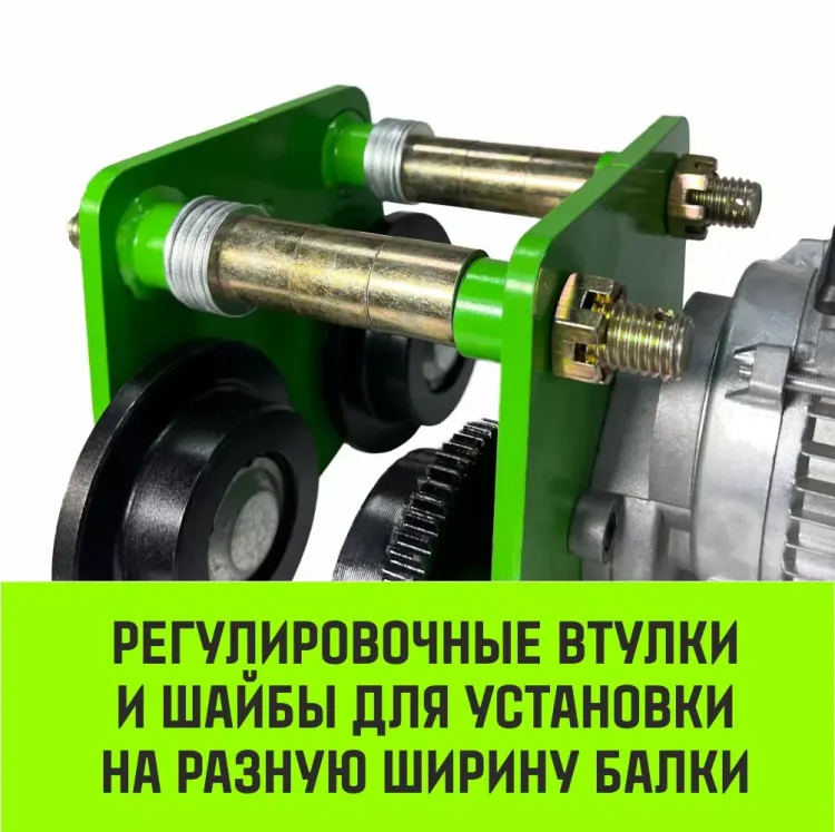Тележка для мини тали электрической комбинированной HITCH РА1200 1200кг 220B (SZ086224) купить в Муравленко