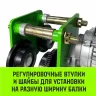 Тележка для мини тали электрической комбинированной HITCH РА1200 1200кг 220B (SZ086224) купить в Муравленко
