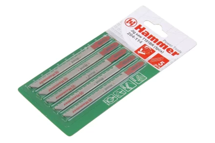 Пилки для лобзика HAMMER JG WD T101BR (5шт.) купить в Муравленко