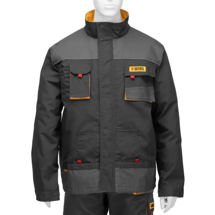 Куртка профессиональная рабочая, 65% полиэстер 35% хлопок, L// Denzel 90378 купить в Муравленко