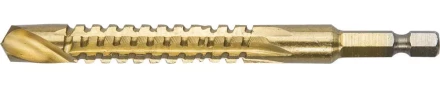 ЗУБР. Сверло фрезеровальное по дереву и тонкому листовому металлу, шестигранный хвостовик 1/4&quot;, 10х110мм 29966-10 купить в Муравленко