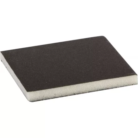 Губка шлифовальная ЗУБР &quot;МАСТЕР&quot; двухсторонняя, мягкий поролон, Р180, 123х98х12мм 35614-180 купить в Муравленко