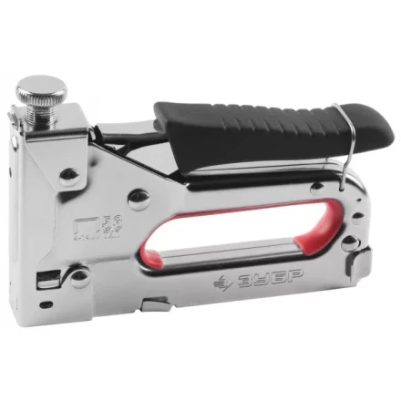 Степлер металлический пружинный, регулируемый, тип 53, ЗУБР, 31565, 4-14мм 31565 купить в Муравленко