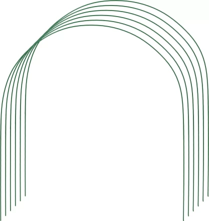 Дуги для парника GRINDA проволочные 2,2м, 6шт 422311-85-90 купить в Муравленко