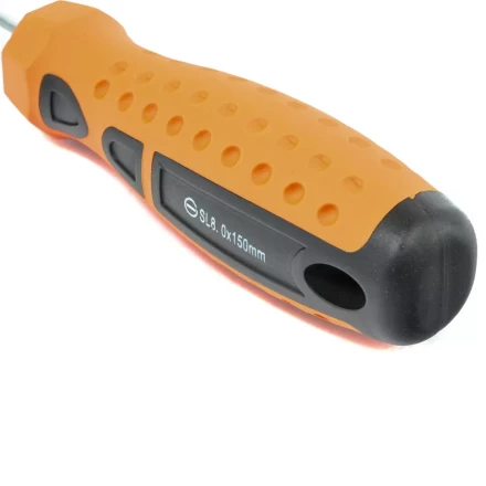 Отвертка &quot;Point&quot;, SL8,0 х 150 мм, CrV, 2-х компонентная рукоятка Sparta 11770 купить в Муравленко