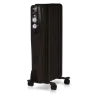 Маслянный радиатор обогреватель электрический BALLU Classic black BOH/CL-07BRN 1500 купить в Муравленко