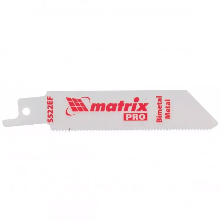 Полотна по металлу для сабельной пилы S522EF 75/1,4мм  Bimetal 2 штуки PRO Matrix 782008 купить в Муравленко