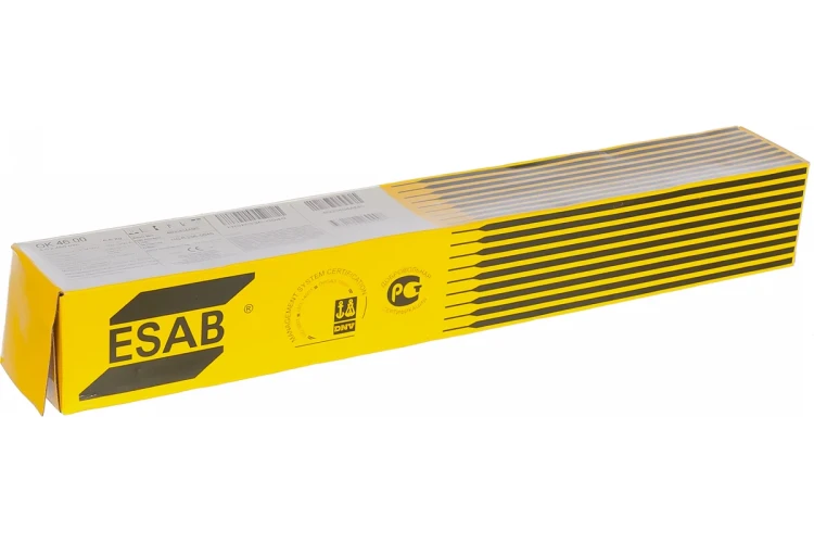 Электрод ОК-46 d 4 мм (ESAB-SVEL) коробка 6,6 кг. купить в Муравленко