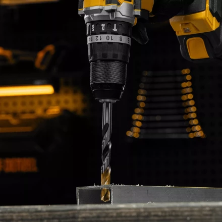 Сверло спиральное по металлу Denzel, 11 x 142мм, Р6М5, Golden Tip, многогранная заточка, 718286 купить в Муравленко