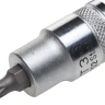 Торцовая бита-головка KRAFTOOL "INDUSTRIE QUALITAT", материал S2, TORX, сатинированная, 1/2", Т40 27905-40_z01 купить в Муравленко