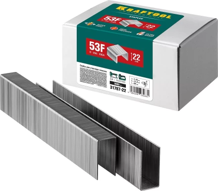 Скобы тип 20GA (53F / D / 056) 5000 шт 31787-22 купить в Муравленко