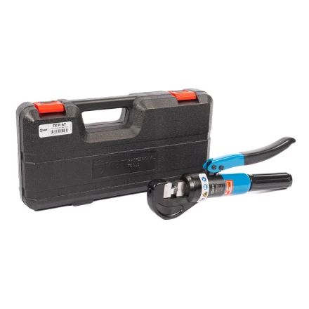 Пресс гидравлический ручной КВТ ПГР-6т для опрессовки тросов до 6 мм (92048) купить в Муравленко