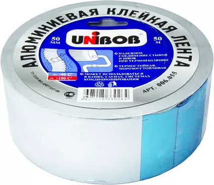 Лента клейкая алюминиевая 50 х 40 / P 88814 купить в Муравленко