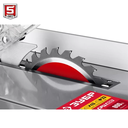 ЗУБР d 200 мм, 800 Вт, настольный распиловочный станок (СРЦ-200) купить в Муравленко