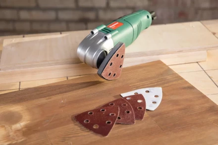 Лист шлифовальный HAMMER MF-AC 003 80 мм, Р 100, по дереву купить в Муравленко