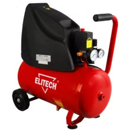 Компрессор безмасляный поршневой прямой привод Elitech КПБ 190/24+4К купить в Муравленко