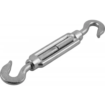 Талреп ЗУБР DIN 1480, крюк-крюк, оцинкованный, кованая натяжная муфта, М10, 1 шт 4-304366-10 купить в Муравленко