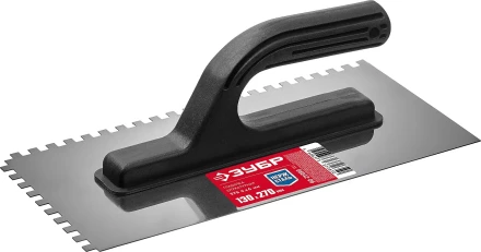 ЗУБР 130 х 270 мм, зуб 6 х 6 мм, штукатурная гладилка (08042-06) купить в Муравленко