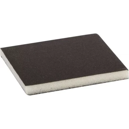 Губка шлифовальная ЗУБР &quot;МАСТЕР&quot; двухсторонняя, мягкий поролон, Р320, 123х98х12мм 35614-320 купить в Муравленко