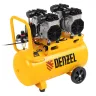 Компрессор безмасляный, малошумный Denzel DLS 2200/50, 2200 Вт, 2x1100, 50 л, 380 л/мин купить в Муравленко