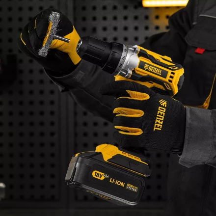 Щетка для дрели, 75 мм, Плоская, со шпилькой, нержавеющая витая проволока Denzel 744603 купить в Муравленко