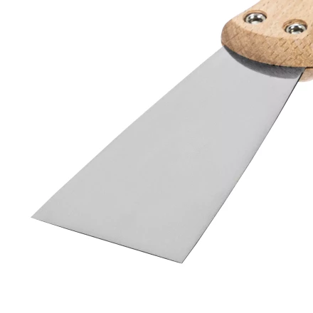 Шпательная лопатка из нержавеющей стали, 50 мм, буковая рукоятка, EFP Matrix 85611 купить в Муравленко