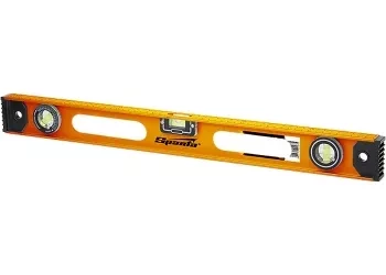 Уровень алюминиевый Рельс 1500 мм 3 глазка 1 поворотный  SPARTA 34055 купить в Муравленко