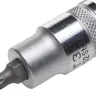 Торцовая бита-головка KRAFTOOL "INDUSTRIE QUALITAT", материал S2, TORX, сатинированная, 1/2", Т30 27905-30_z01 купить в Муравленко
